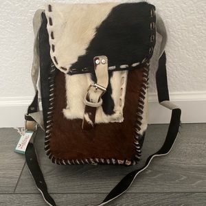 Genuine cow leather handbag NWT